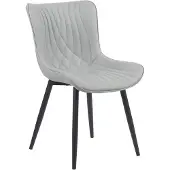 CLP Stuhl Brady grau Material Kunstleder