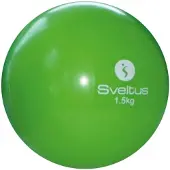 SVELTUS Ball mit Gewichten 1,5 kg