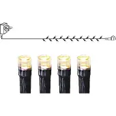Star Trading System DECOR | Starter Set Lichterkette 10m| koppelbar | schwarzes Kabel | 100 WW LEDs | inkl. Trafo