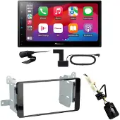 Pioneer SPH-DA77DAB CarPlay Android Auto Einbauset für Mitsubishi L200 ab 2016