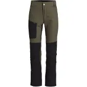 Lundhags Fulu Stretch Hybrid Pant JR, Wanderhosen, grün/schwarz