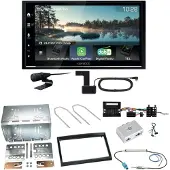 Kenwood DMX7722DABS Android Auto Einbauset für Peugeot 207 307 Partner Expert