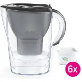 Brita Wasserfilter Marella inkl. 6 MX graphit Halbjahrespaket