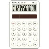 MAUL Taschenrechner Solar ECO MD 1 weiss