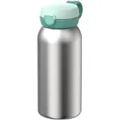 Mepal Trinkflasche "Isolierflasche mit Klappdeckel Campus 500 ml", grün (cool mint), H:19,5cm, Trinkflaschen, Trinkflasche, Spülmaschinengeeignet
