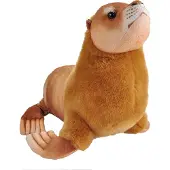 Wild republic 25126 Jumbo Plüschtier Seelöwe 34 cm – Kuscheltier ab 0 Monaten, weich