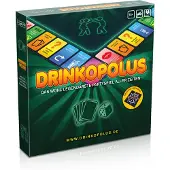 Gomazing Brettspiel - Drinkopolus Partyspiel für Erwachsene inkl. Spiel "Theke"