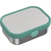 Mepal Campus Edelstahl Bento Brotdose mit Gabel - Cool mint - Vesperdose
