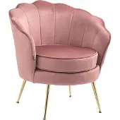 CLP Stuhl Rosita Samt rosa