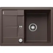 BLANCO METRA 45 S Compact, Schrankwaschbecken, Silgranit, Braun, Doppelseitig, 45 cm, Deutschland