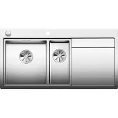 BLANCO DIVON II 6 S-IF, Schrankwaschbecken, Edelstahl, Edelstahl, Rechts, 60 cm, Deutschland
