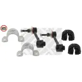 MAPCO 53829/1HPS Stabilisatorlager Reparatursatz für VW GOLF VI (5K1) Hinten Links Hinten Rechts 18,5mm Gummilager