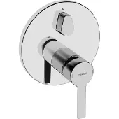 Hansa Funktionseinh. mit Dekorset Einhebelmischer Wanne Hansaronda 3.5 chrom, 83843573