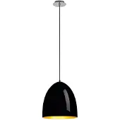 SLV 133060 PARA CONE 30 Pendelleuchte rund schwarz gold E27 max. 60W