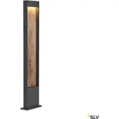 SLV Flatt Pole 100 Fl 3000K Anthrazit, Braun