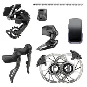Sram Vollständige Gruppe Fahrrad Force AXS 2x E1 (x9)
