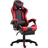 CLP Gaming Bürostuhl Ignite höhenverstellbar und drehbar | Farbe schwarz/rot