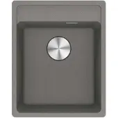 Franke Maris Einbauspüle Fragranitbecken MRG 610-37 A Steingrau Handbedienung ab 45 cm 114.0658.218 - inkl.