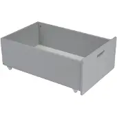 Waldin Schublade unter dem Bett für das Mitwachsbett grau