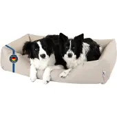 BedDog Hundebett ZARA,(XXXL) ca. 145x105x28cm,LIGHT-SAND (hellbeige)