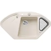 BLANCO Spüle DELTA II 1057 x 575 mm softweiß 527055
