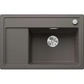 BLANCO Spüle ZENAR XL 6 S Compact 780 x 510 mm vulkangrau 527368 1 Spülbecken Mit Tropffläche Becken rechts