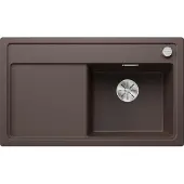 BLANCO ZENAR 45 S, Schrankwaschbecken, Silgranit, Braun, Links, 45 cm, Deutschland