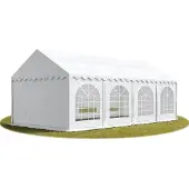 Sonstiges TOOLPORT Hochwertiges Zelt Partyzelt Festzelt 4x8 m PVC weiß wasserdicht