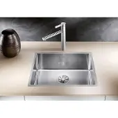 BLANCO CLARON 500-IF, Schrankwaschbecken, Edelstahl, Edelstahl, 60 cm, Deutschland