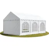 Sonstiges TOOLPORT Hochwertiges Zelt Partyzelt Festzelt 3x6 m PVC weiß wasserdicht