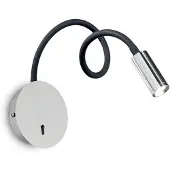 Ideal Lux LED Wandlampe Focus-2 Chrom 203188