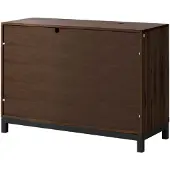 MASSIVMOEBEL24.DE MASSIVMOEBEL24 Sideboard Kernbuche 120x45x85 tabacco braun geölt VILLANDERS #211