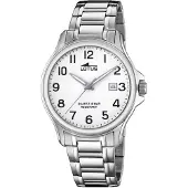 Lotus 18645/1 DOLOMIT Uhr Edelstahl Datum silber