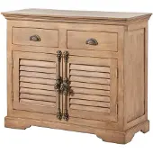 MASSIVMOEBEL24.DE MASSIVMOEBEL24 Sideboard Mango 107x45x90 beige geölt TOULOUSE #07