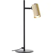 Brilliant Tischleuchte 40cm Marty schwarz IP20 GU10 LED-Leuchtmittel inklusive und wechselbar