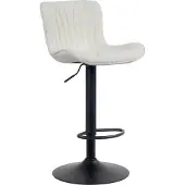 CLP Barhocker Linus creme Material Stoff