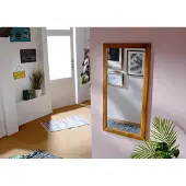 MASSIVMOEBEL24.DE MASSIVMOEBEL24 Spiegel Akazie 115x6x60 honig lackiert OXFORD #0327