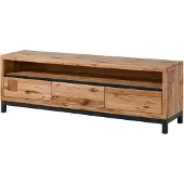 MASSIVMOEBEL24.DE MASSIVMOEBEL24 TV-Board Kernbuche 170x40x56 natur geölt VILLANDERS #114
