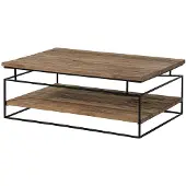 MASSIVMOEBEL24.DE Couchtisch Teak 120x80x45 natur geölt LOUNGE COLLECTION #21
