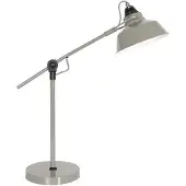 Steinhauer Tischleuchte, Metall, Grün, Drehbar, H 38 cm