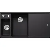 BLANCO Granitspüle "AXIA III 6 S" 1 Stk. tlg. inklusive gratis Glasschneidebrett und Edelstahl-Schale