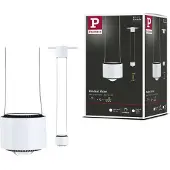 Paulmann URail LED-Pendelleuchte Aldan, signalweiß, 4.000K dimmbar, weiß / opal, für Wohn- / Esszimmer, Metall, Modern