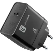Cellularline Super Fast Charger PD 45W, Drinnen, AC, Schwarz