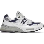 New Balance 992 White Navy - EU 45.5