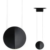 Paulmann URail LED-Pendel Alejandro, schwarz, 3.000K, dim. dimmbar, schwarz, für Wohn- / Esszimmer, Kunststoff, Modern