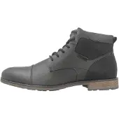 Mavins Boots in Übergrößen Schwarz 3HH0180201 2100 Black Polyurethangroße Herrenschuhe