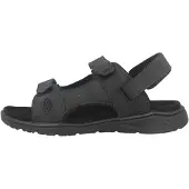 Mavins Sandalen in Übergrößen Schwarz 3HX0120802 Black große Herrenschuhe