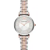 Giorgio Armani Nur Zeit Klassisch Emporio Rosa Kollektion Gianni T-Bar - frau
