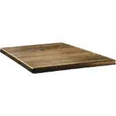 Gastronoble Topalit Classic Line Quadratische Tischplatte Atacama Kirschenholz 60Cm