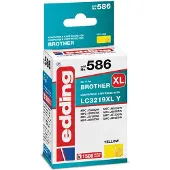 Edding Tintenpatrone EDD-586 ersetzt Brother LC3219XLY